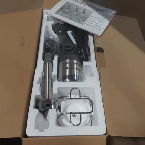BRAND NEW BOXED ROBOT COUPE MINI MP STICK BLENDER