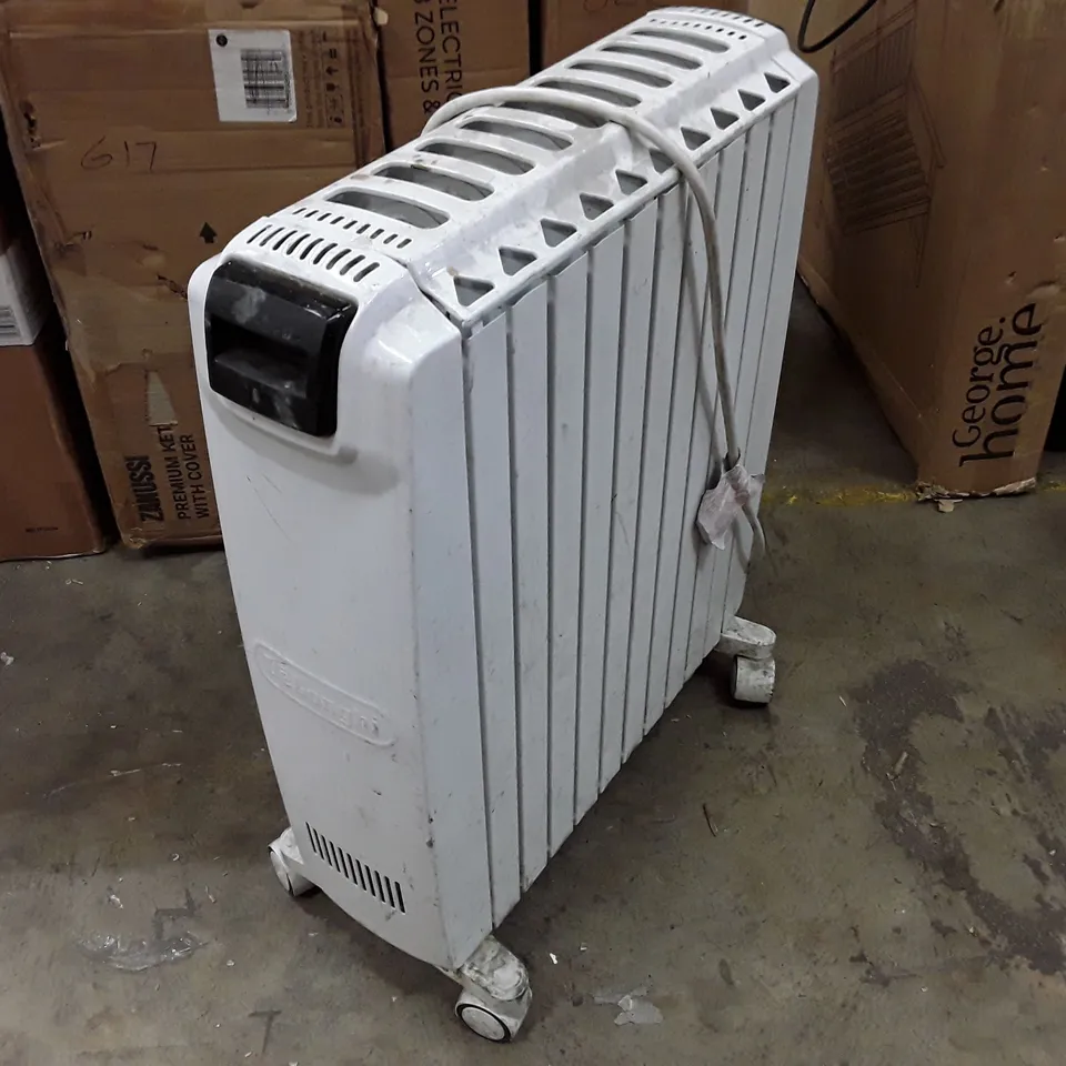 DELONGHI DRAGON 4 TRDX41025E PORTABLE OIL-FILLED RADIATOR - WHITE