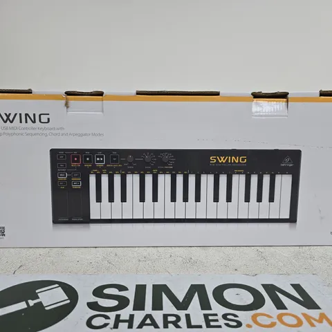 BEHRINGER SWING 32-KEY USB MIDI CONTROLLER KEYBOARD – BOXED