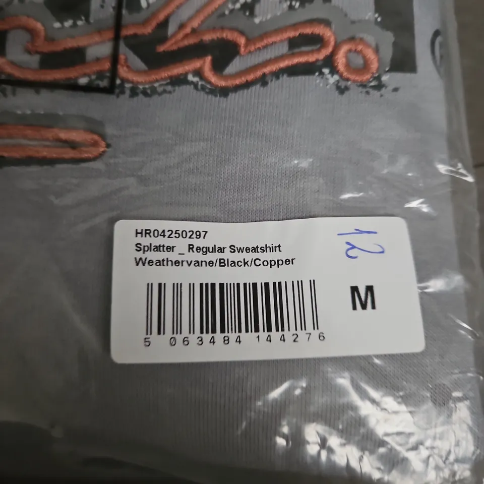 HOODRICH SPLATTER REGULAR SWEATSHIRT – SIZE M