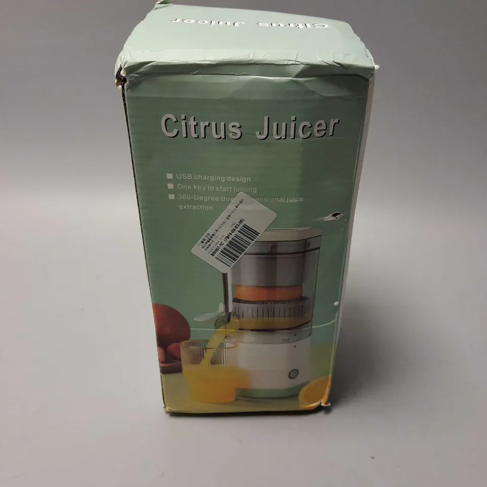 BOXED CITRUS JUICER
