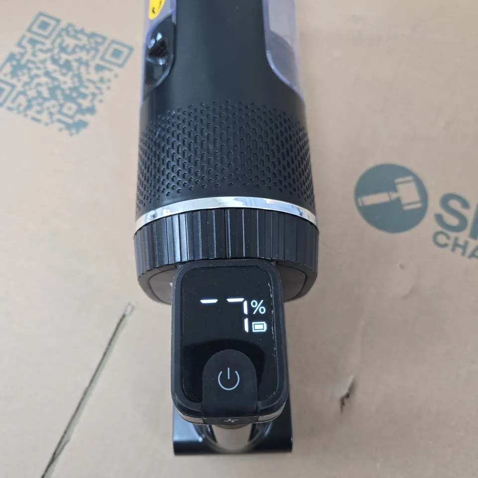 SHARK CORDLESS HANDHELD VACUUM CLEANER – BLACK WITH TRANSPARENT DUST CANISTER