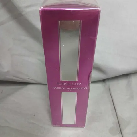 BOXED AND SEALED PURPLE LADY PASCAL MORABITO PARIS EAU DE PARFUM 100ML