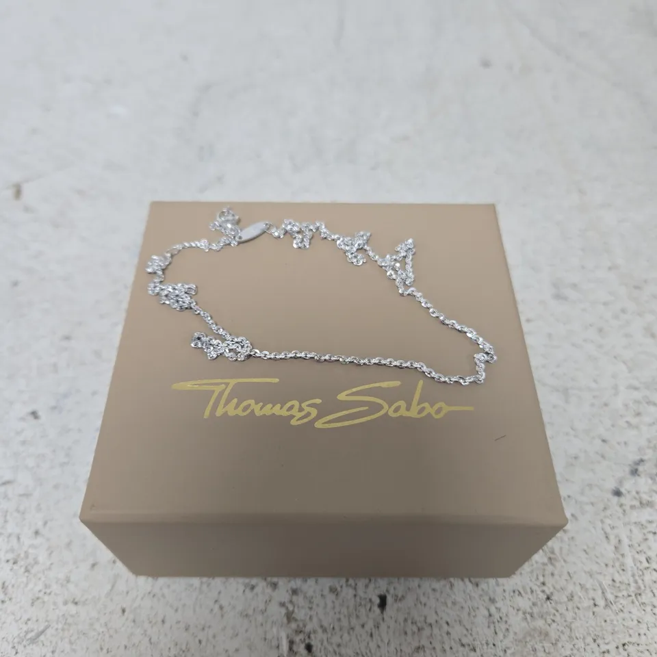 THOMAS SABO SILVER TONE NECKLACE