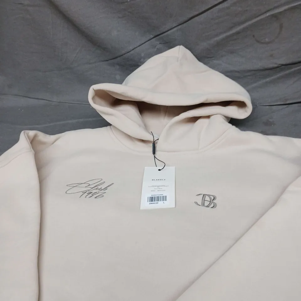 BLAKELY CASUAL OVERSIZED HOODIE - SIZE LARGE