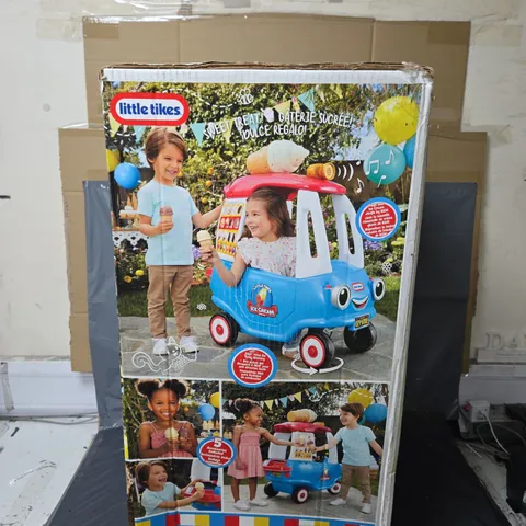 BOXED LITTLE TIKES ICE CREAM COZY TRUCK - COLLECTION ONLY