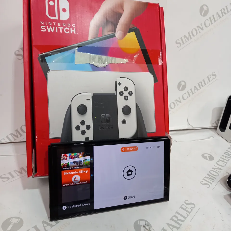 BOXED NINTENDO SWITCH OLED EDITION 