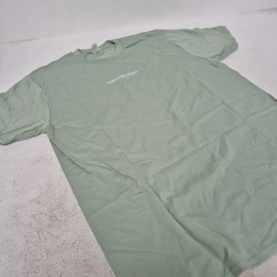 Forbidden Trails Adventure Ready T-Shirt – Green, UK L