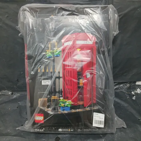 LEGO IDEAS RED LONDON TELEPHONE BOX SET 21347