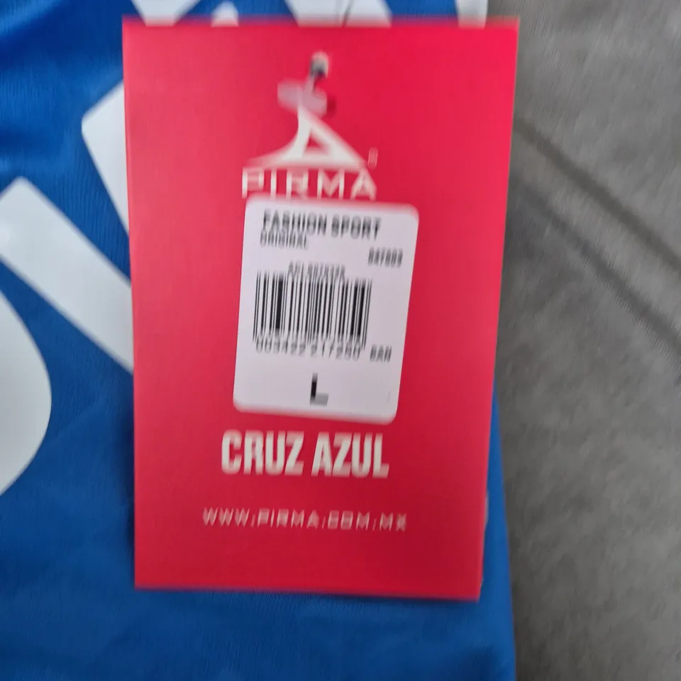 CRUZ AZUL FOOTBALL JERSEY HORACIO 10 – BLUE – PIRMA