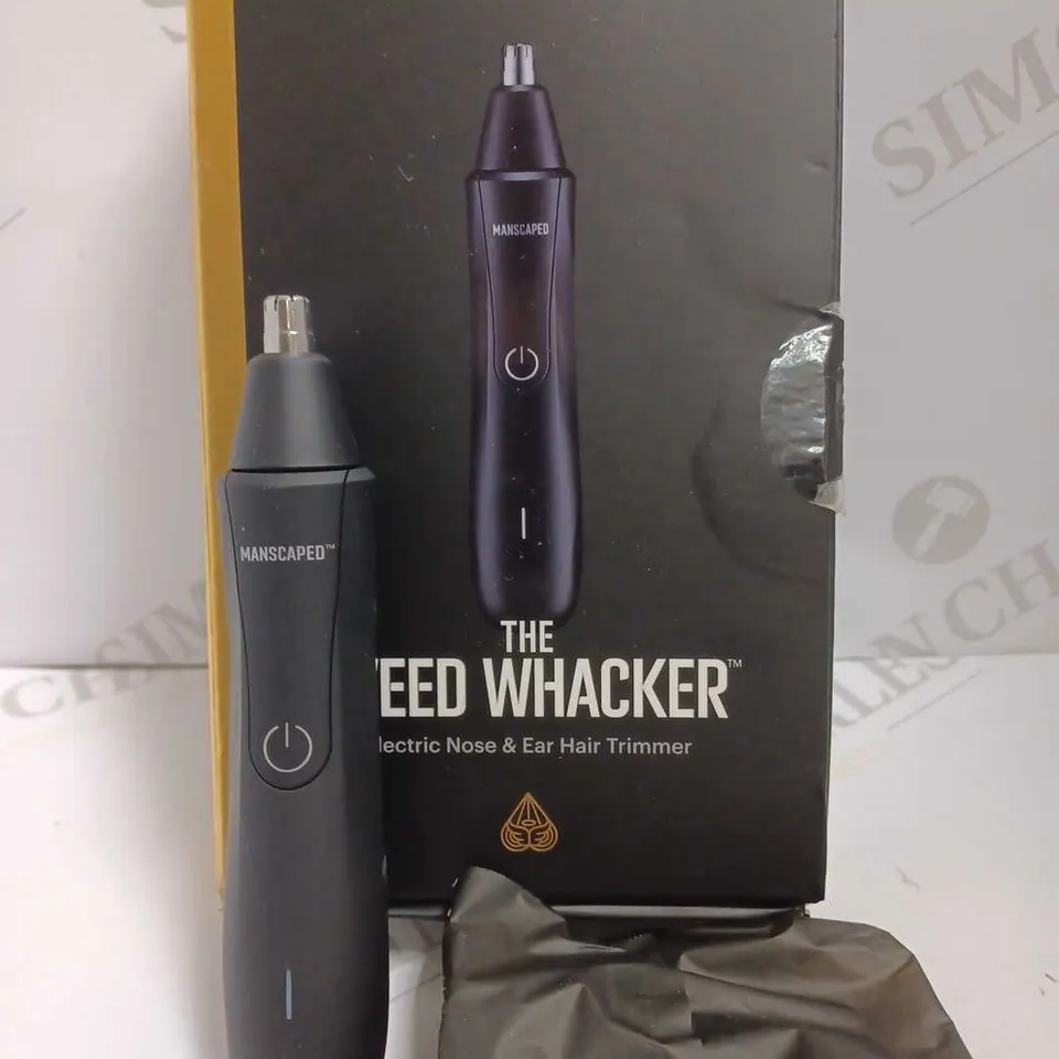 MANSCAPED `THE WEED WACKER` NOSE AND EAR HAIR TRIMMER