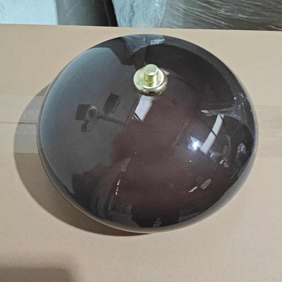 LIVMORE GLASS DOME TABLE LAMP – BOXED