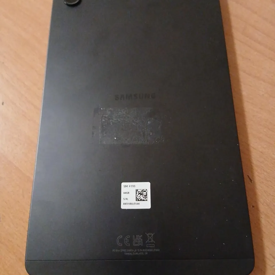 SAMSUNG SM-X110 TABLET – 64GB, BLACK