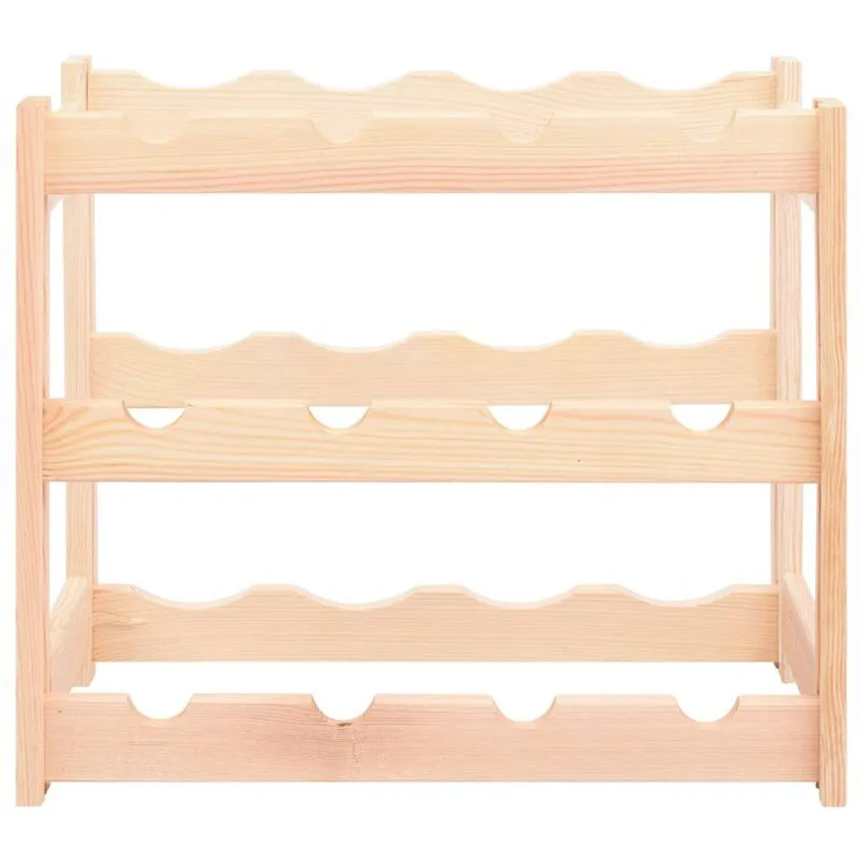 BOXED TINGLEY 12 BOTTLE WINE RACK