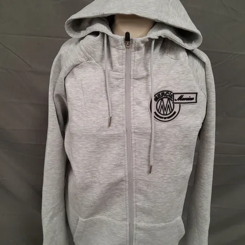 MERCIER TECH FLEECE FULL ZIP HOODIE SIZE M