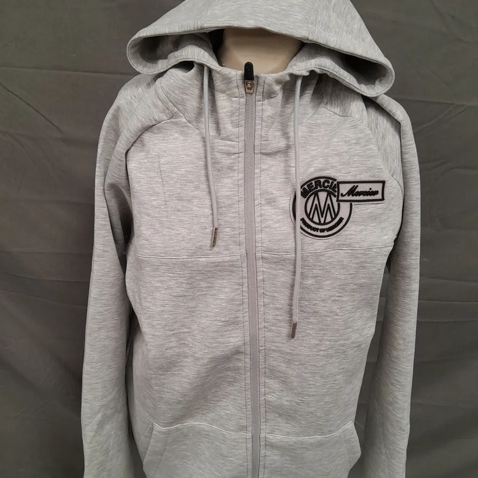 MERCIER TECH FLEECE FULL ZIP HOODIE SIZE M