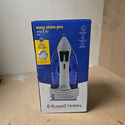 RUSSELL HOBBS EASY STORE PRO STEAM IRON – BOXED