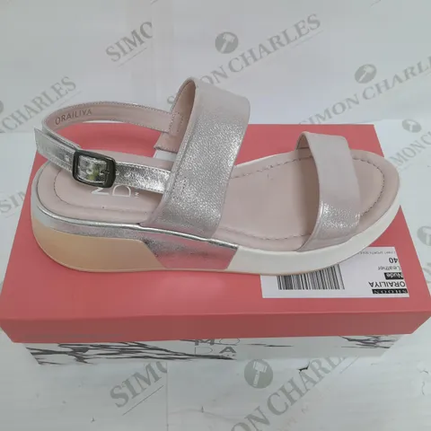 MODA IN PELLE ORAILIYA NUDE LEATHER SANDLE SIZE 40