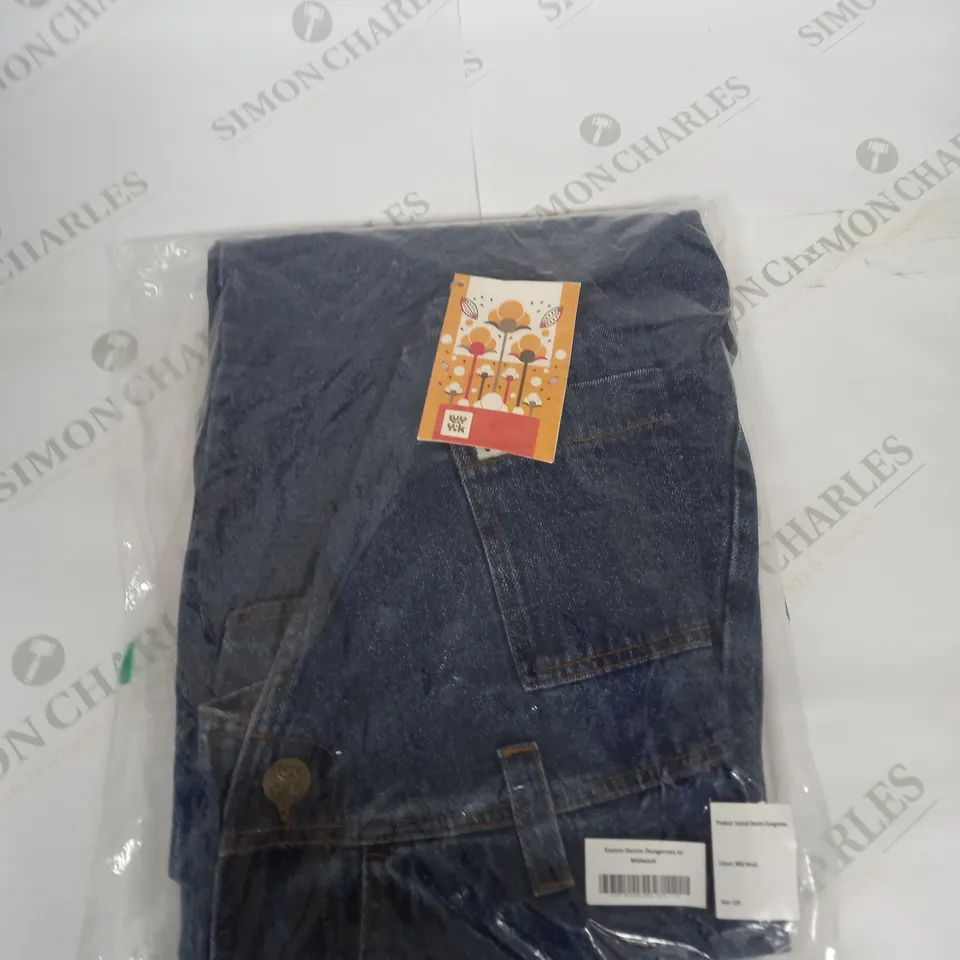 BAGGED LUCY AND YAK EASTON DENIM DUNGAREE'S SIZE 12R