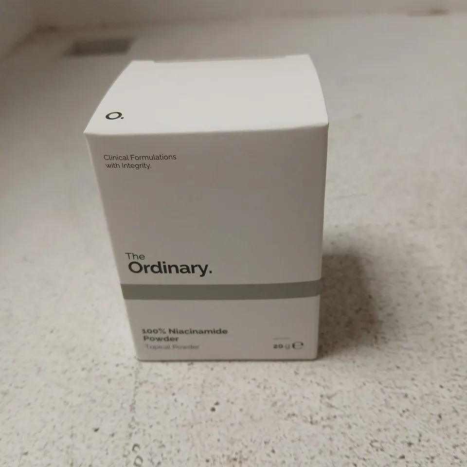 BOX OF APPROXIMATELY 60 X THE ORDINARY 100% NIACINAMIDE POWDER – 20 G
