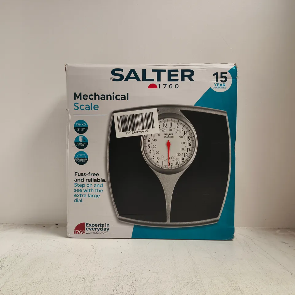SALTER MECHANICAL KITCHEN SCALE – BOXED