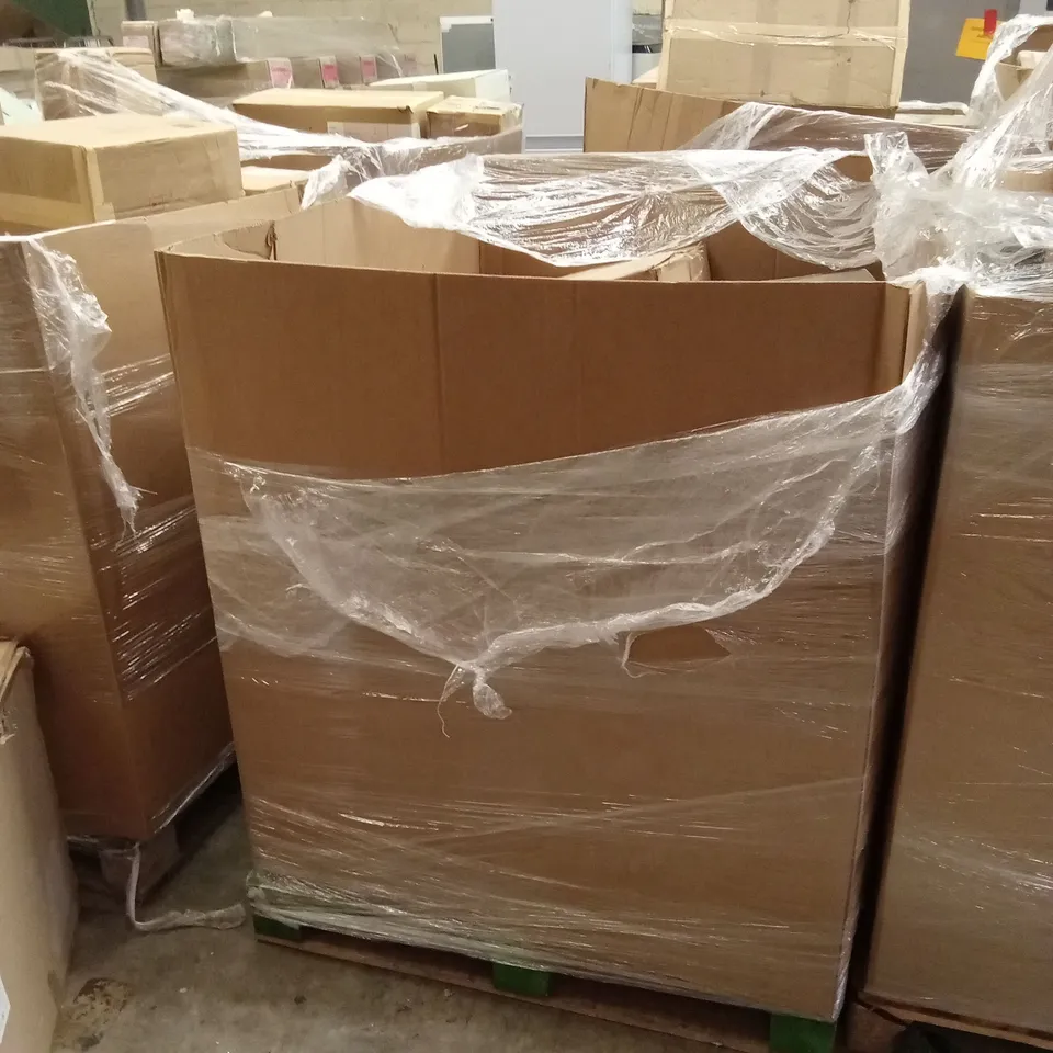 PALLET TO CONTAIN APPROXIMATELY 21 DESIGNER INDOOR LIGHTING PRODUCTS TO INCLUDE; CEILING LIGHTS, LAMPS, WALL LIGHTS ETC