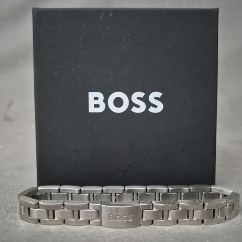 BOSS METAL LINK ESSENTIALS STAINLESS STEEL BRACELET