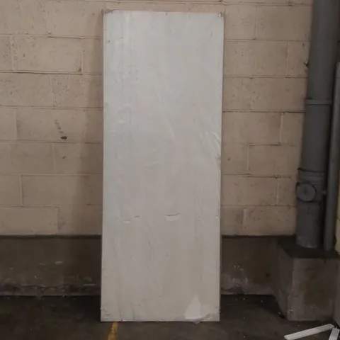 SOLID WOOD INTERNAL DOOR - APPROXIMATELY 198.6 x 76.4cm