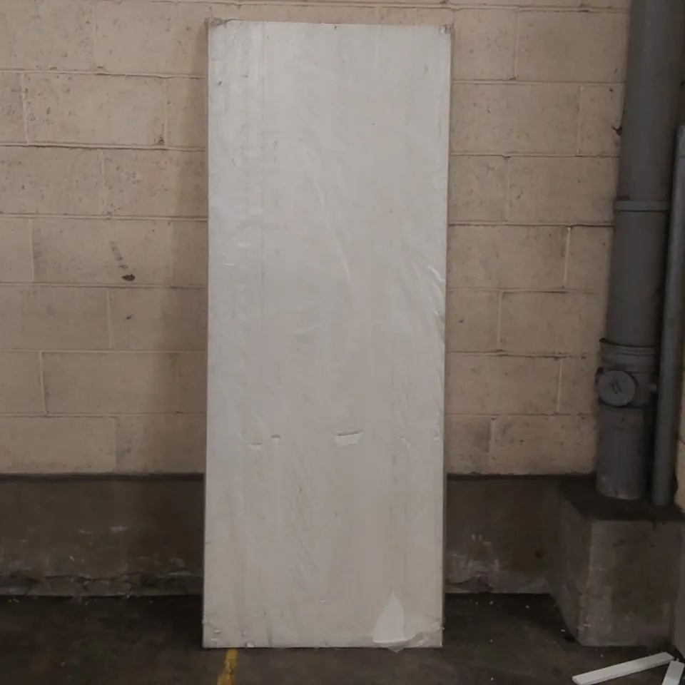 SOLID WOOD INTERNAL DOOR - APPROXIMATELY 198.6 x 76.4cm