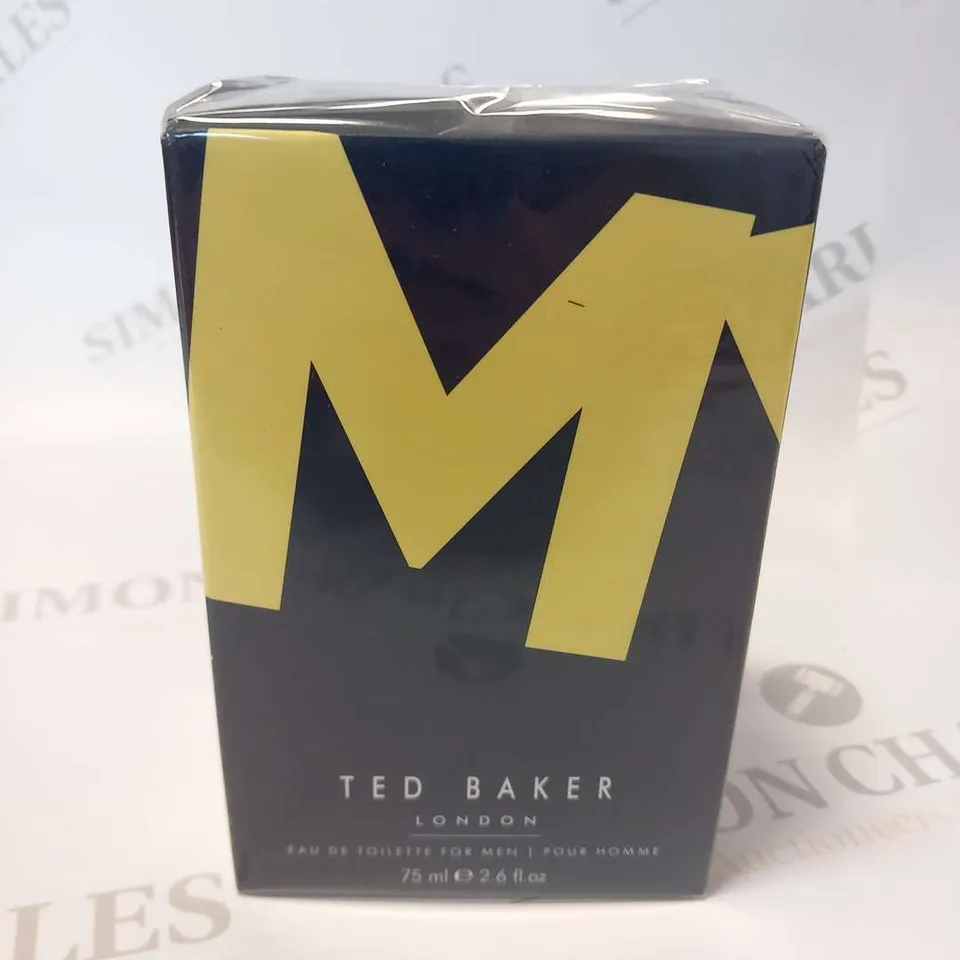 BOXED AND SEALED M TED BAKER EAU DE TOILETTE 75ML