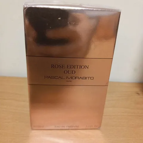 BOXED AND SEALED PASCAL MORABITO ROSE EDITION OUD EAU DE PARFUM 100ML