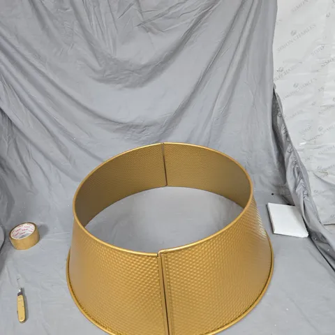 METAL COPPER CHRISTMAS TREE - 47 CM