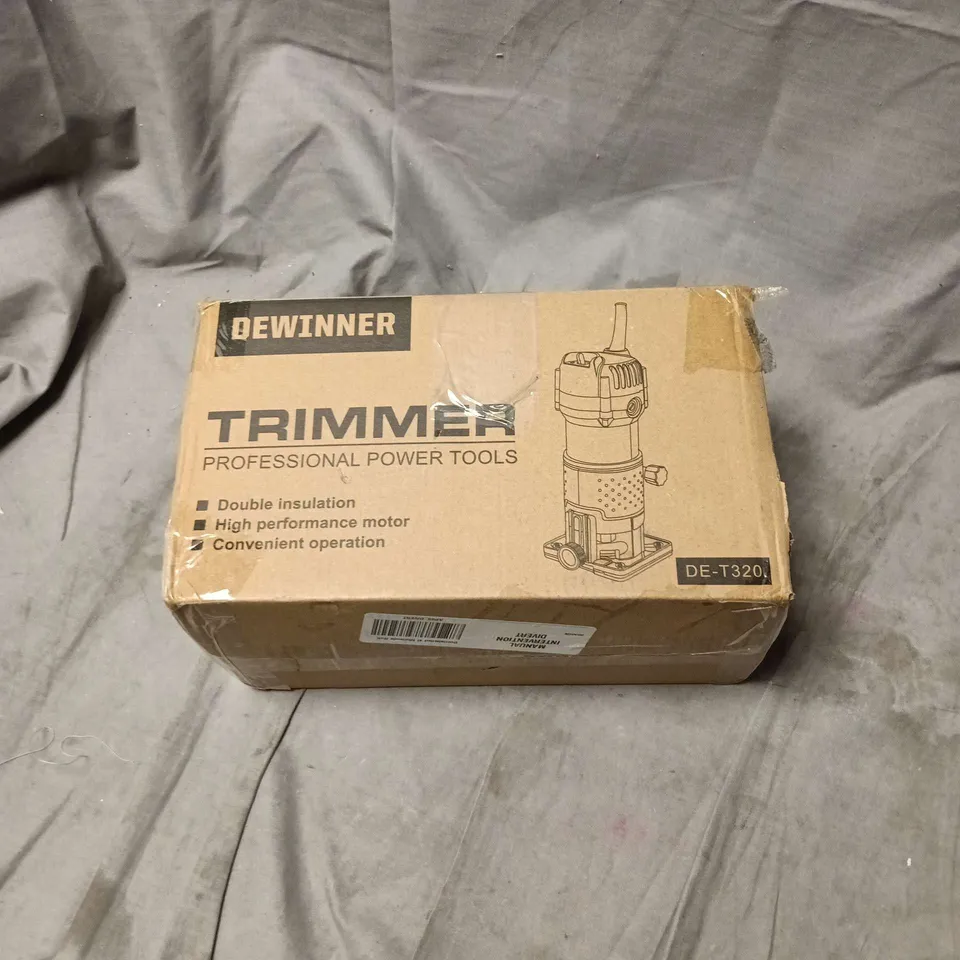 DEWINNER TRIMMER – PROFESSIONAL POWER TOOL WITH ACCESSORIES AND INSTRUCTIONS (BOXED)