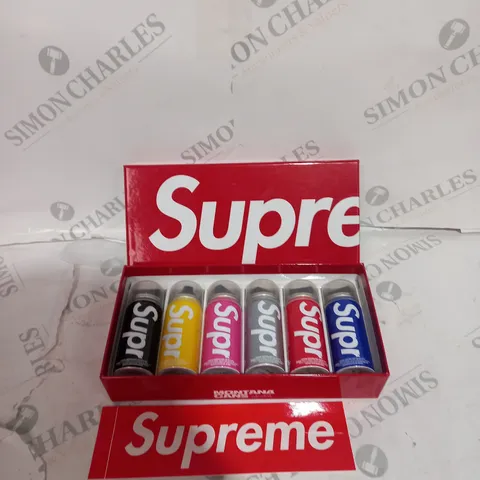 SUPREME X MONTANA CANS SPRAY PAINT BUNDLE