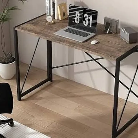 BOXED MIAMI DESK - 100CM DISTRESSED GREY