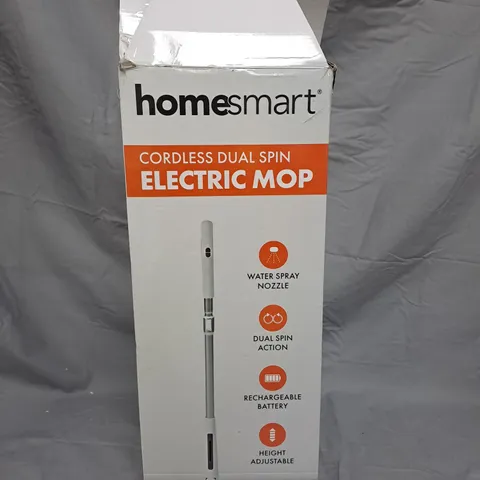 Homesmart Cordless Dual Spin Electric Mop WS-21B – Boxed