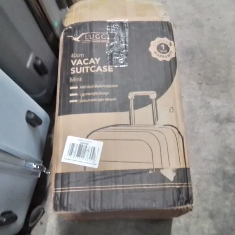BOXED LUGG - 40CM VACAY SUITCASE MINT
