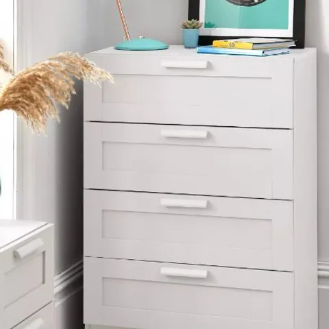EVERYDAY TARYN CHILDREN'S 4 DRAWER CHEST - GREY
