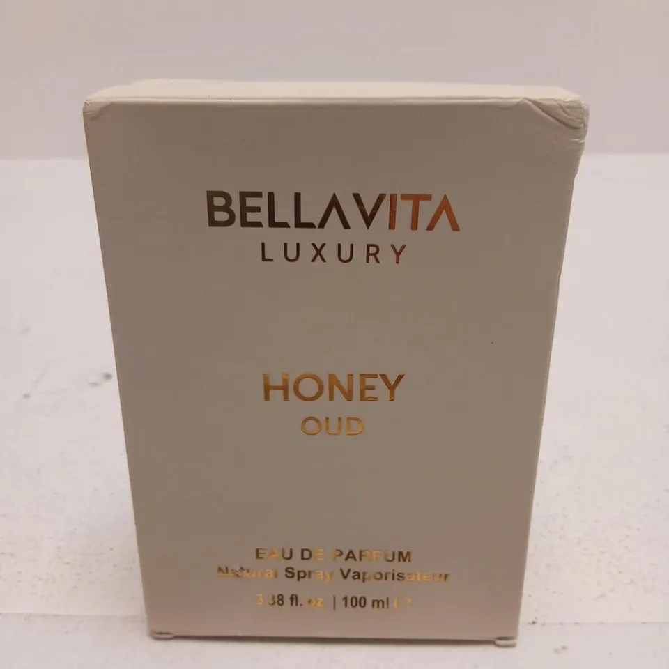 BOXED BELLAVITA LUXURY HONEY OUD EAU DE PARFUM 100ML