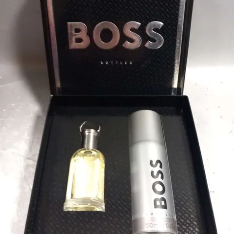 BOXED BOSS BOTTLED EAU DE TOILETTE GIFT SET