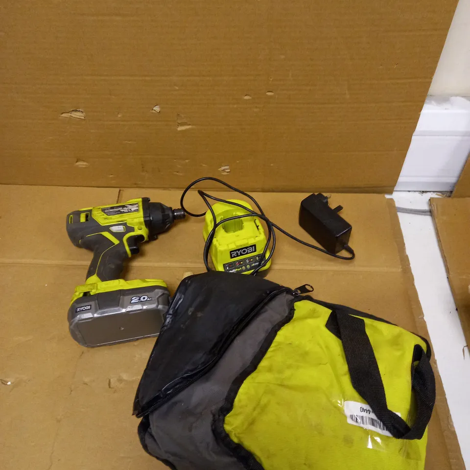 RYOBI 0 R18ID2-120SZ 18V ONE+ CORDLESS IMPACT DRIVER