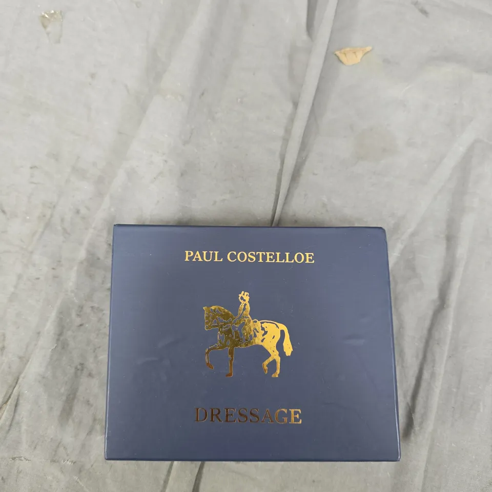 PAUL COSTELLOE DRESSAGE WALLET – LIGHT BLUE LEATHER