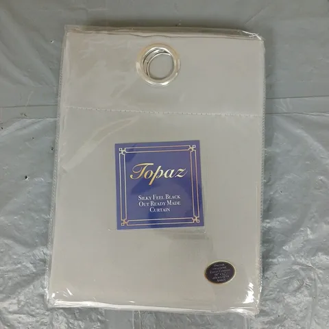 BOX OF APPROXIMATELY 10 TOPAZ HOME EYELET CURTAINS IN GREY (66"X54")