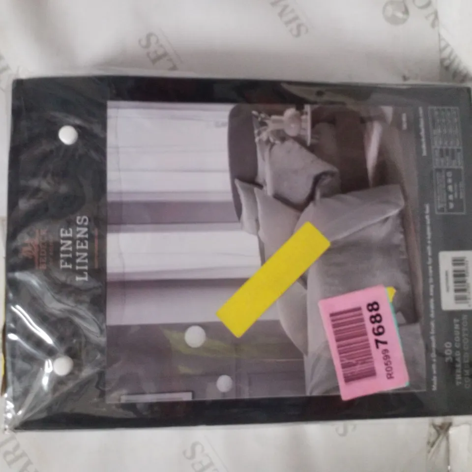 BRAND NEW SEALED TAHRA TC JACQUARD KINGSIZE DUVET SET