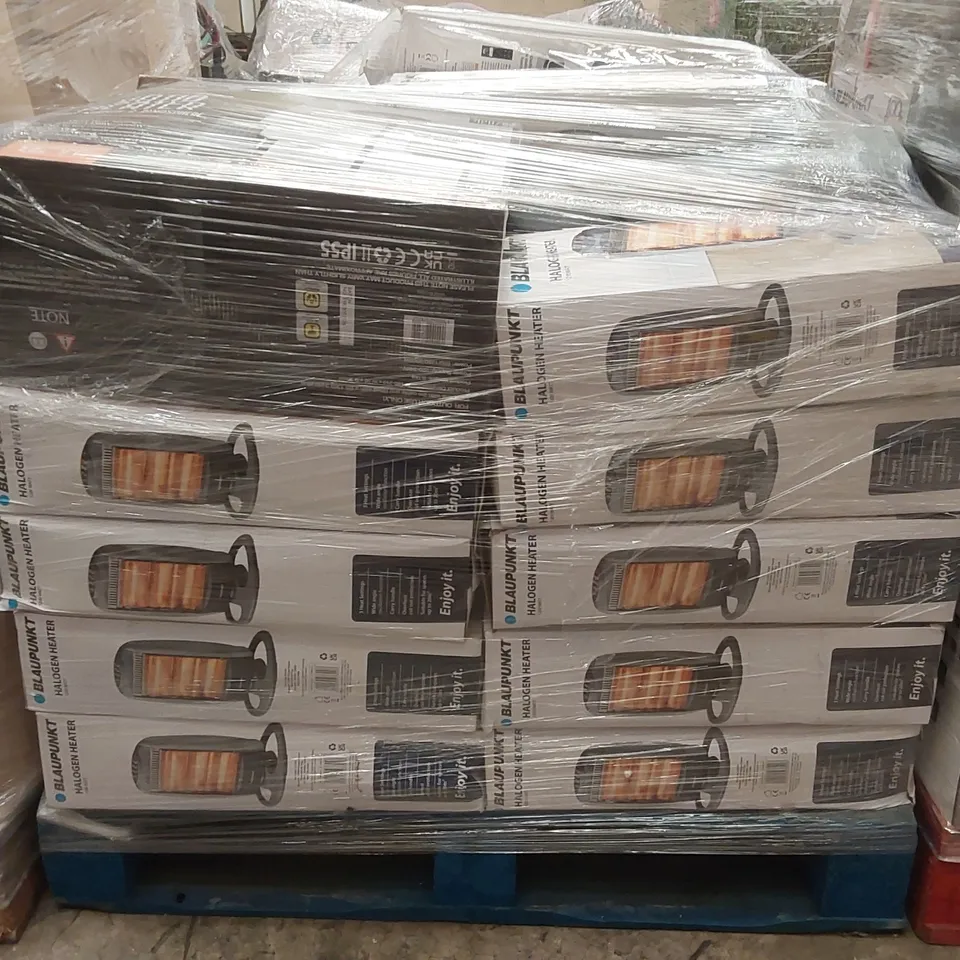 PALLET CONTAINING A LARGE ASSORTMENT OF UNCHECKED ELECTRICAL HEATERS 