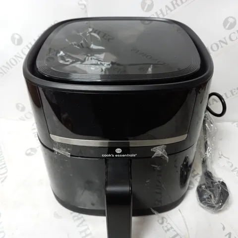 COOK'S ESSENTIALS 4L AIR FRYER BLACK