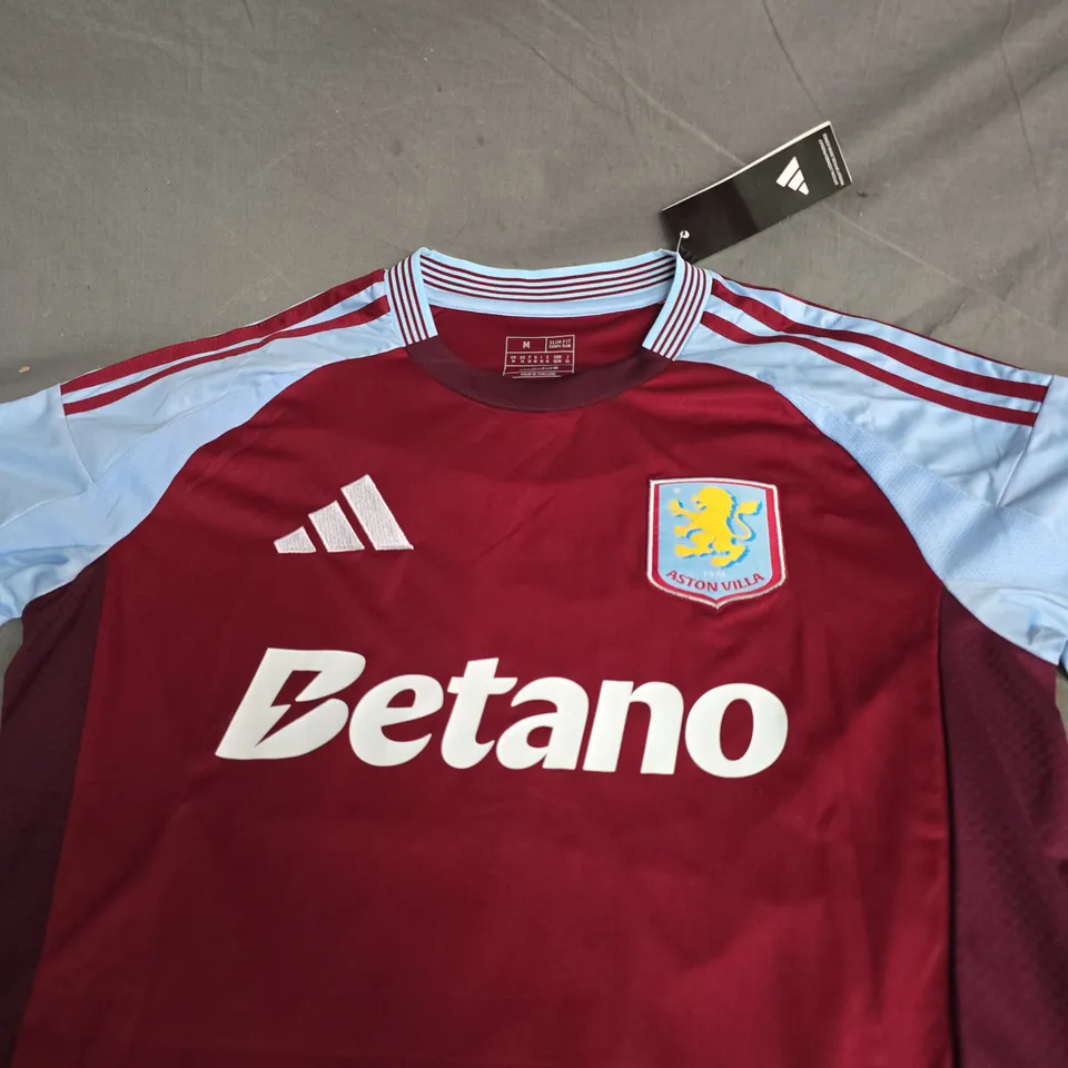 ADIDAS ASTON VILLA FC HOME SHIRT – SIZE M - OZZY1