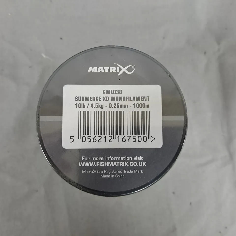 MATRIX SUBMERGE XD MONOFILAMENT FISHING LINE - 0.25MM, 10LB, 1000M