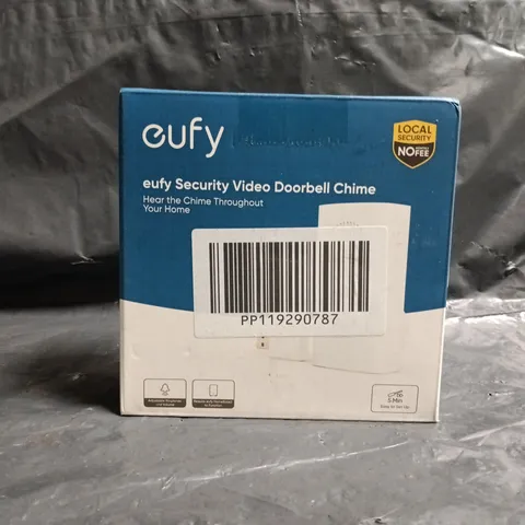 BOXED EUFY SECURITY VIDEO DOORBELL CHIME