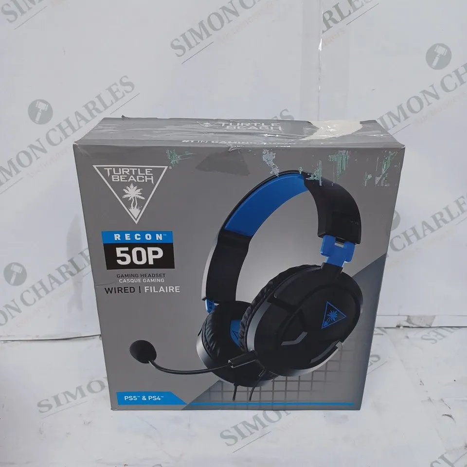 TURTLE BEACH RECON 50P WIRED PS4/PS5 GAMING HEADSET 